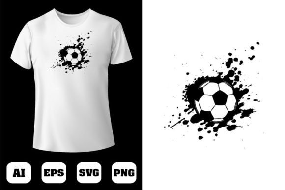 Graphics for T-Shirt Designs: Soccer T-shirt Design 12 Review