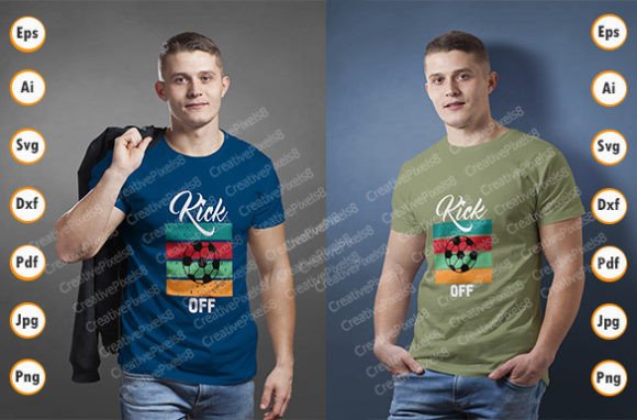 Kick Off Soccer Ball T-Shirt Graphics Review