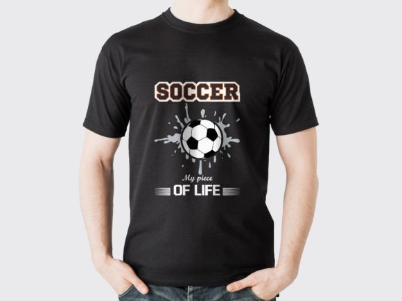 Soccer Piece of My Life T-Shirt Designs & Graphics
