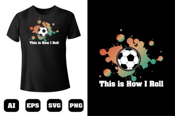 Soccer T-shirt Design 77: A Graphics Review for T-Shirt Designs